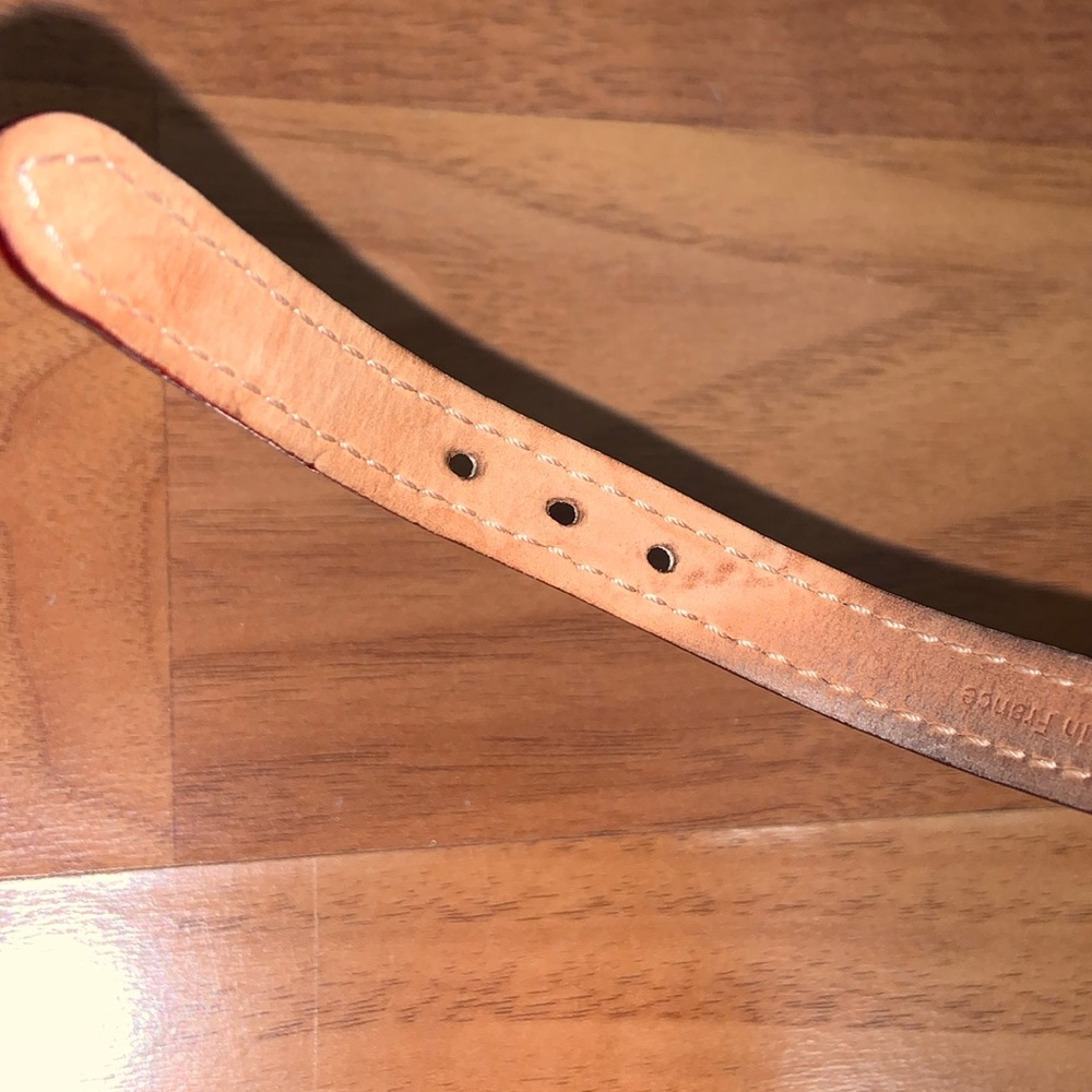 Authentic Louis Vuitton Leather Murakami Bracelet Cuff - Picture 12 of 14